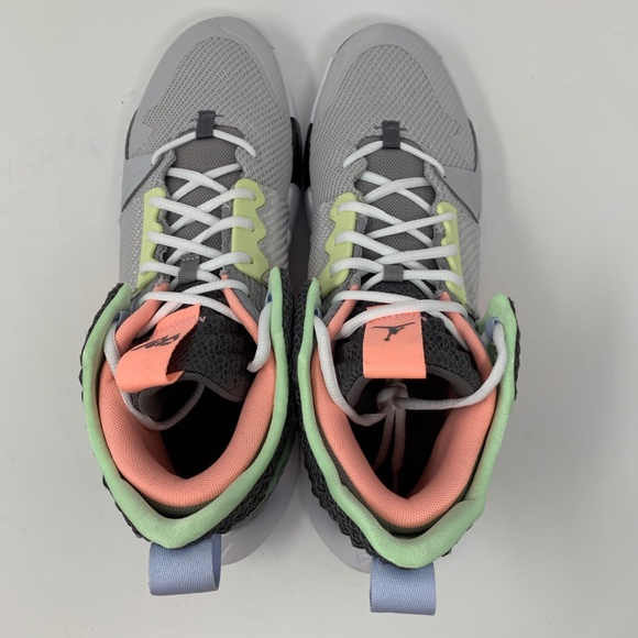The Jordan Why Not Zer0.2  Nike Jordan Why Not Zer0.2 Khelcey Barrs III Grey